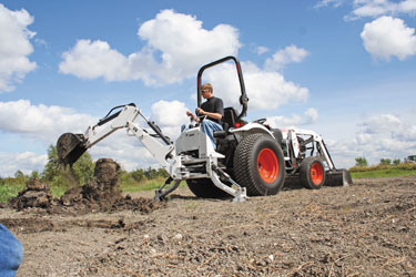 Bobcat_CT230_Tractor_with_Backhoe